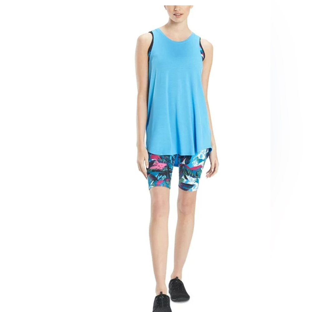 Josie Natori Womens Active Layering Elements Tank Top